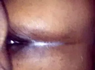 Bbw black babe with big ass gets bent over for wet pussy fucking and cumshot