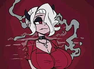 Helltaker Zdrada Slideshow with Blonde Character