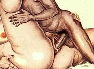 Vintage Erotic Drawings Of Antique Scenes