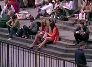 Vintage London Orgy with Hairy Group Banging