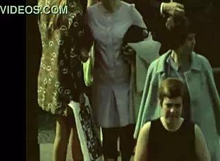 Vintage London Orgy with Hairy Group Banging