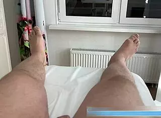 Sugarnadya's kinky massage skills on petite maid's tits.