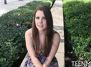 Hell Yeah! Teen Cali Hayes Trades Blowjob for Cash in Rough Action!