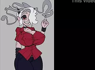 Helltaker Zdrada Slideshow with Blonde Character