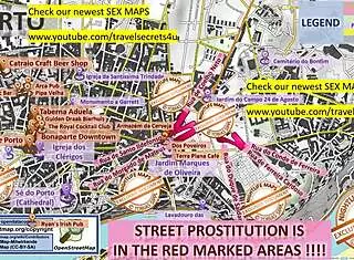in porto portugal, find prostitutes and brothels on the street.