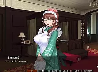 Maid-san Engages In Boin Game Hozuki Scene With Subtle Allure