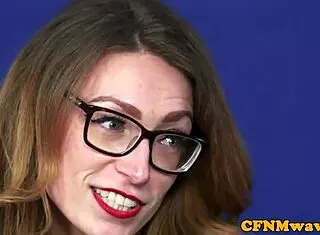 British CFNM Babes Dominate Lucky Cock.