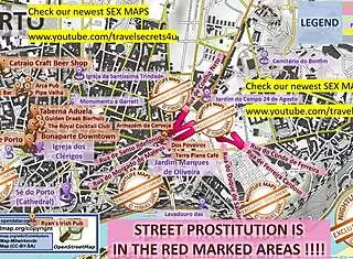 in porto portugal, find prostitutes and brothels on the street.