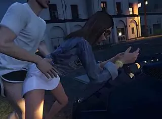 In GTA 5, the online CHARACTER GETS a HOOKER SERVICE