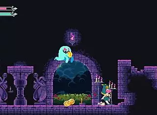 Hot Monster Girl Drains His Balls!