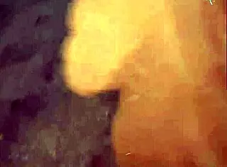 street whore shoves objects into shaved pussy during chase