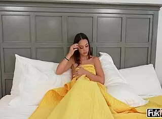 laya rae pulls stepbrothers cock for deepthroat