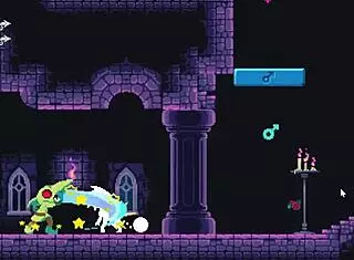 Hot Monster Girl Drains His Balls!