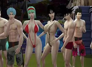 dragon ball mothers fucked by sons in cheating orgy