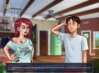 Summertime Saga 64: Big Tits and Ass in Hentai Game with Amateurs.