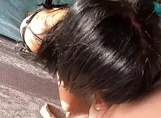 big ass brunette milf blowjob and doggystyle action