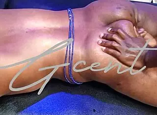 in a spacious room, the massage turns into fingering leading to orgasm