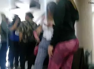 i found this irresistible big-ass slut in leggings!