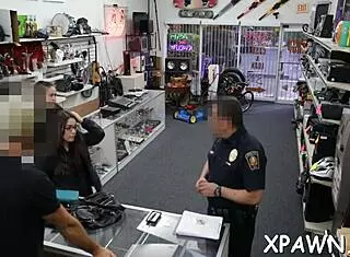 look at this horny couple drilling shaved pussy in sloppy reality hardcore