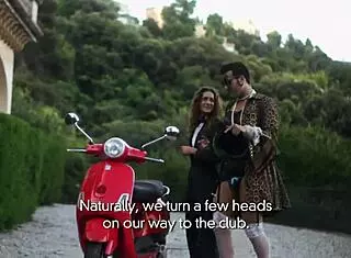 Swingers enjoy wild 3some in cinema