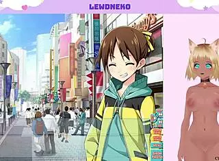 why is vtuber lewdneko masturbating while playing go go nippon? part 4