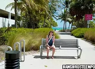 19yo Teen Hops on Bus for Quick Cash Action