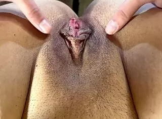 Female pov my fat stepson cum inside my shaved pussy