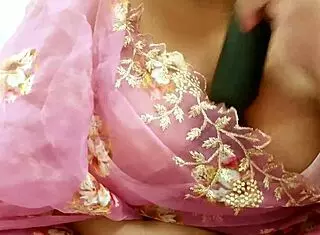 a latina teen wears a saree in the story