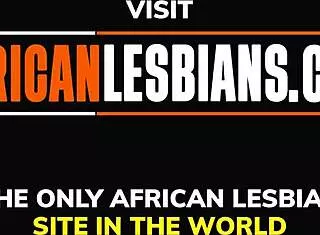 Big booty african lesbian gets fucked and creamed by vibrator from best friend in detailed scene