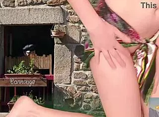 On the edge with dildo mala dvojka