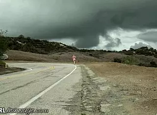 Jealous Brunette Fucks Perfect Blonde Stepsister In All Girl Massage Cunilingus