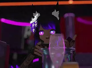 Intriguing Pole Dancing Performance In Vrchat With Surprising Twists And Turns