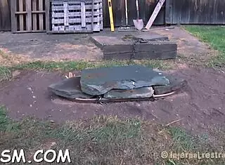 Extreme sadomasochism fucking session