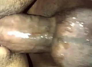 Full creampie explosion inside her tight pussy!