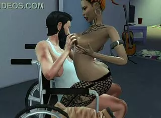 Does the invalid desire sex with the tattooed girl?