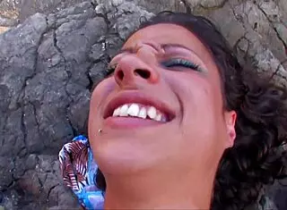 pov of young student on vacation engaging in sex