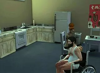 Does the invalid desire sex with the tattooed girl?