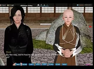 HG Corruption Part 15: Detailed Taking of the Buddhist Temple in Hentai Anime