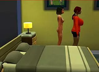 Aunt: 'Enjoy my big tits!'