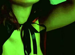 Sexy Devil Applies Hot Wax To Big Clit And Nipples