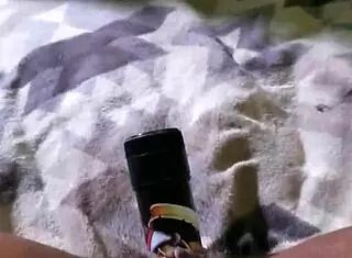 nybutterscotch tries new toy with husband watching