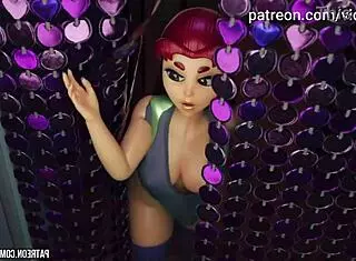 Futa Starfire Fucks Raven In 3d Animation