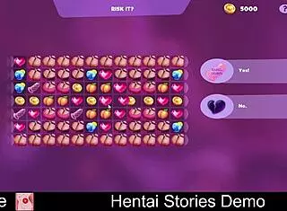 Exploring hentai stories in anime game demo