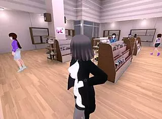 sereka feels exposed in naked coat outdoors