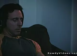 Straight gamers explore gay anal sex