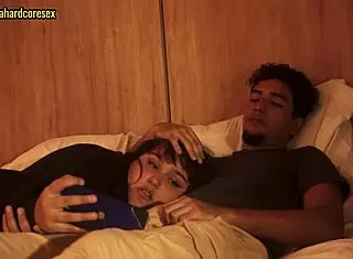 Watching a movie with my stepsister and I couldn't avoid putting my penis in her mouth when she lay on my legs. She was chubby and fat!