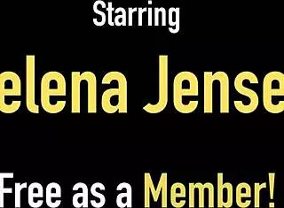 Jelena Jensen got spermed on her tits after Matt pounded her! 😍