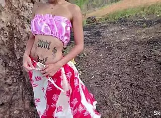 this cute asian with the smallest pussy got wild with a huge cock. it happened publicly by the ocean and up on a mountain.