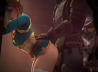 Intriguing hentai scene with tifa bent over and friends in lesbian action