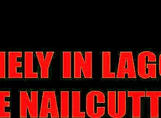 lonely african nailcutter craving horny gay feet fetish in anime?